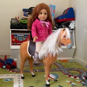 American Girl Horse and Rider